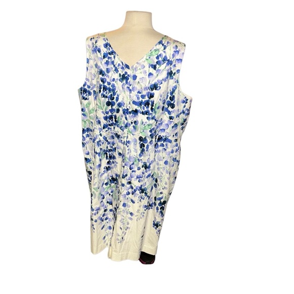 Rsvp by Talbots PASTEL FLORAL SHEATH DRESS special occasion plus size 20W - Picture 3 of 5